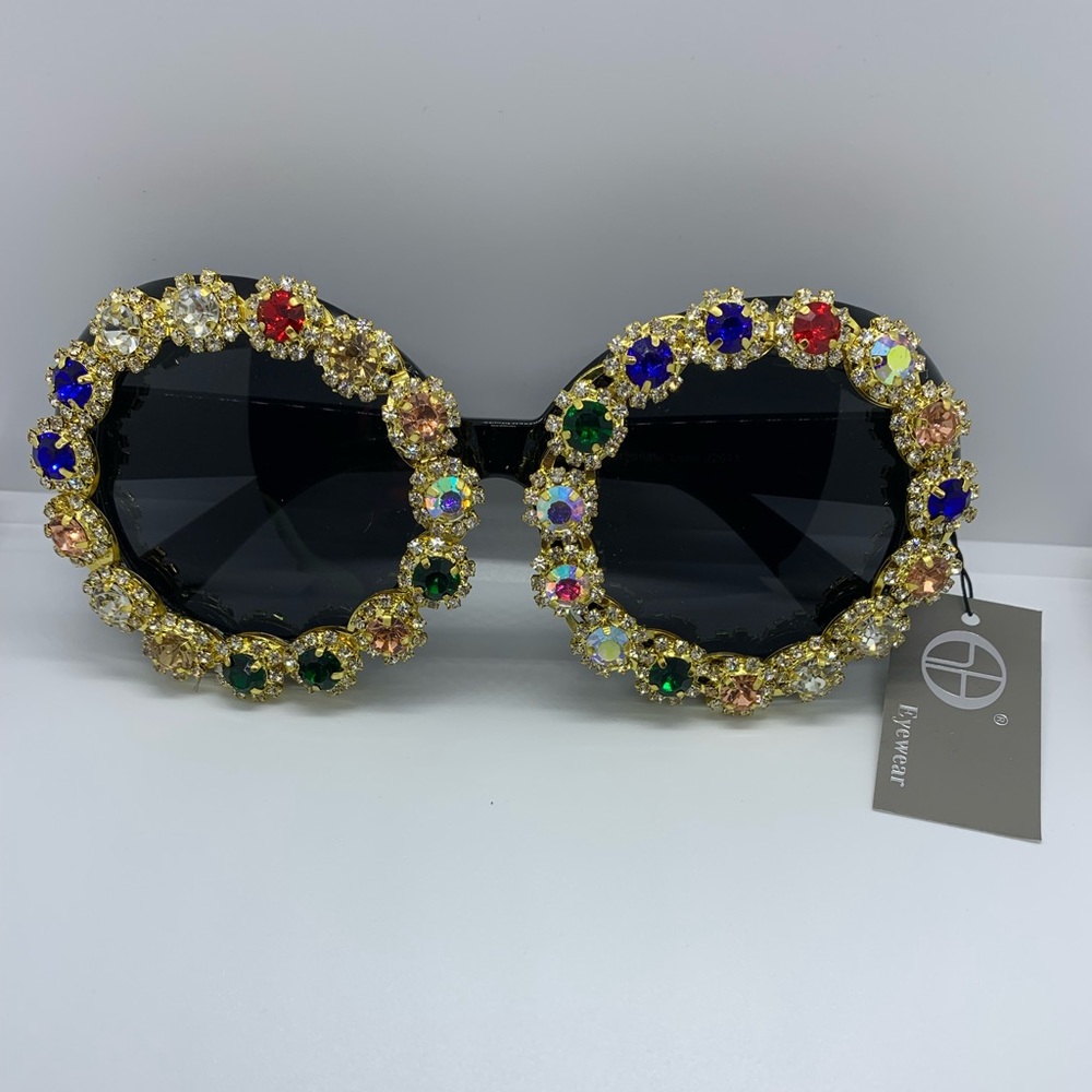 Multi-color Jewel Sunglasses